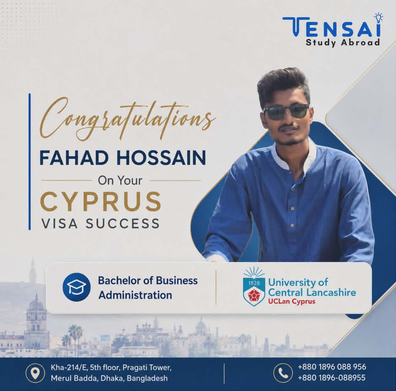 Tensai Study Abroad success story 8